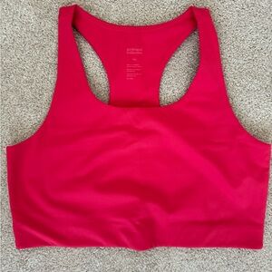 Girlfriend Collective Hot Pink sports bra